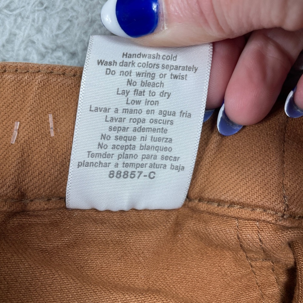 Judy Blue Joggers Womens 7/28 Brown Stretch Utility‎ Pants Garment Dyed JB88857 - Picture 12 of 13